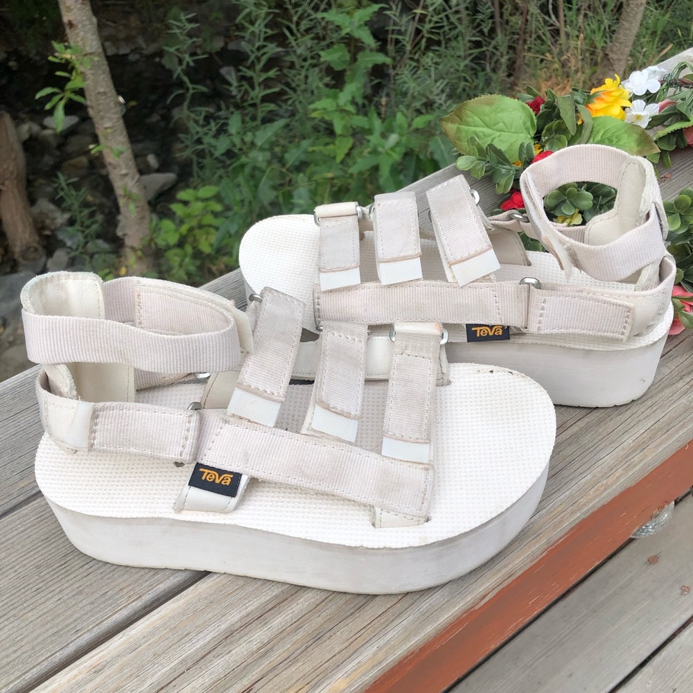 Off White Teva Mevia Gladiator Sandal